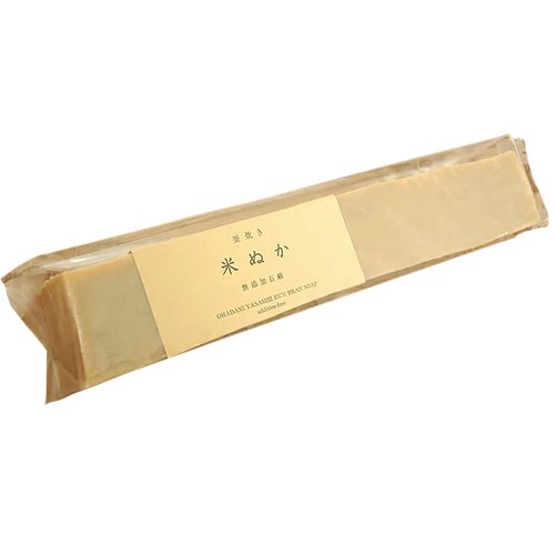 Rice Bran Soap Bar, Face & Body Soap with All Natural Ingredients, Suitable for All Skin Types, 21.16 oz - Product of Japan
