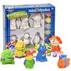 Number 1 in Gadgets Paint Your Own Pet Figurines, Decorate Your Own Painting Set, Includes 6 Pet Figurines, 6 Pots of Paint, Complete Plaster Craft Kit for Kids