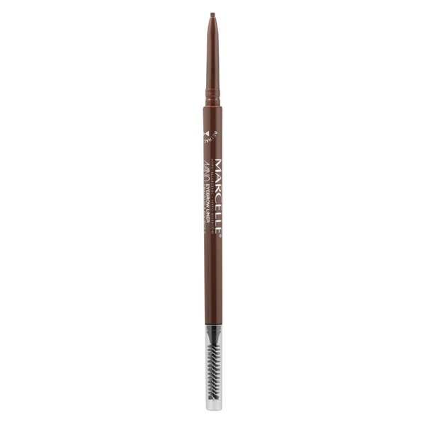 Marcelle Nano Retractable Eyebrow Liner, Medium Brown, Brow Pencil, Ultra-Precise Definition, Waterproof, Long-Lasting, Hypoallergenic, Cruelty-Free, 0.09 g