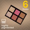 Ccolor Cosmetics - Natural Face Palette in Glow, Make Up Set Highlighter Palette & Blush Palette, Bronzer Palette Contour Kit With Shimmer & Matte Shades for a Natural Look, Paraben-Free Make Up Kits