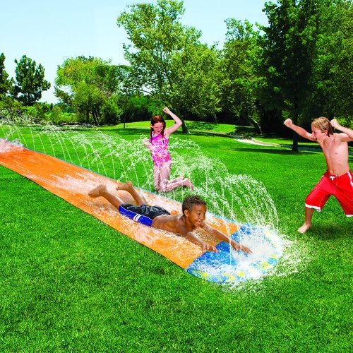 BANZAI Spring & Summer Toys 16ft-Long Speed Blast Water Slide