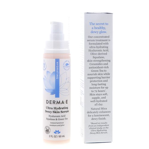 Derma E: Hydrating Serum w/Hyaluronic Acid, 2 oz (2 pack)