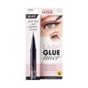 KISS Lash GLUEliner, 2-in-1 Felt-Tip Eyelash Adhesive and Eyeliner, Matte Finish, Foolproof Application, Easy Touch-Up, 0.03 Fl Oz.- Black, Packaging May Vary