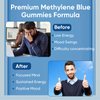 TRUEHEALTHIC Methylene Blue Gummies, 5mg of USP-Grade Methylene Blue Per Gummy for Sustained Energy, Mental Clarity, Lifted Mood, Sharper Focus, 99.9% Pure, 30 Gummies Per Bag (1)