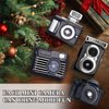 4 Pcs Digital Camera Mini DSLR Camera 1:4 Ratio, Mini Decorative Accessories Photography Props Gifts, Mini Decoration, Doll Accessories, Bag Charms