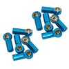 10PCS ShareGoo Aluminum M3 Tie Rod End Ball Joint Link Ball Head Holder Compatible with Tamiya HSP Traxxas Axial SCX10 1/10 RC Car Truck Buggy Crawler
