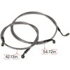 1068 Extended Front/Rear Brake Lines Fit for ATV Polaris RZR 800/S 800/4 800/XP 900/570/XP 4 900