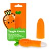 Mad Beauty Veggie Friends Carrot Lip Balm | Aloe Vera Scent | Cute and Moisturizing Lip Care | Cruelty-Free | Gift for Beauty Lovers