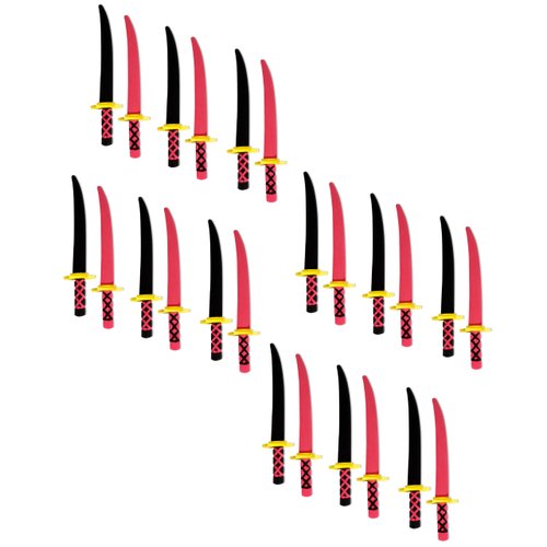 Trademark Innovations 18" Foam Ninja Swords Toy Set - Safe & Fun Party Play - (Set of 24)