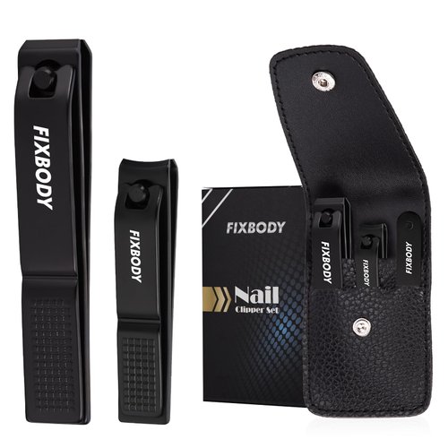FIXBODY Stocking Stuffers for Men, Nail Clippers for Men Gifts, Toenails Clippers, Stocking Stuffers for Adults, Fingernails Clippers Gift for Christmas, Stocking Stuffers for Women