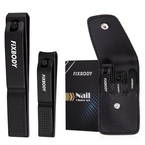 FIXBODY Stocking Stuffers for Men, Nail Clippers for Men Gifts, Toenails Clippers, Stocking Stuffers for Adults, Fingernails Clippers Gift for Christmas, Stocking Stuffers for Women