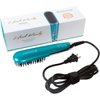 Head Kandy Side Kick | Travel Side Hair Straightener Brush | Compact Design| Great for Short Hair, Bangs, Touch Ups | Teal
