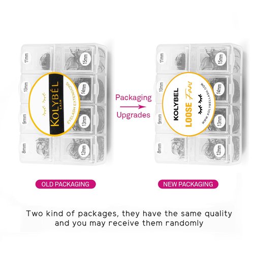 Premade Fans Eyelash Extensions 600 Fans 10D Handmade Volume Lashes Extensions 0.07mm Thickness 8-15mm D Curl Premade Volume Eyelash Extension Middle Stem Promade Lashes(600Fans-10D-0.07D,8-15mm)