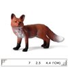 Toddmomy Fox Toy Figurine 3Pcs Animal Toys Plastic Fox Toys Wild Animal Figure Jungle Animal Fox Playset Cake Topper Fox Party Favors Educational Toy Christmas Birthday Supplies