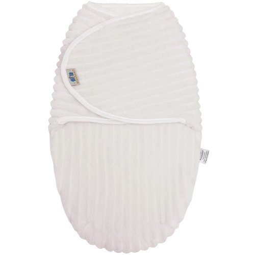 BlueSnail Newborn Baby Swaddle, Easy Wrap Receiving Blanket, Comfortable and Soft (S,0-3 Months, White)