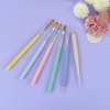 Nail Brush for Gel Nail Art Brushes Art Pen Tools Set for Painting Nail Art Tips Builder Acrylic Art Liner Brush for Uv Nails Home Salon Nail Design Tool Nail Dotting Diy Nail Extension Gel Brush