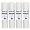 Sediment Water Filter Cartridge Compatible with P5-D, P5A. Also Compatible with Aqua-Pure AP110 & AP110-NP, GE FXUSC, Whirlpool WHKF-GD05 and Dupont WFPFC500; Set of 4 Filters