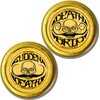 Extra Strong Mustache Wax Death Grip 1 oz Tin and Strong Hold Sudden Death 1 oz Tin Mens Combo Kit - Grooming For Men Handlebar Moustache & Beard Wax Tin