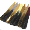 iLUU Ombre Synthetic Hair Ponytail Extensions Natural Black to Pink Color Two Tone Claw in Ponytail Hair Extensions Long Straight Hairpiece 24" 130G/Set Pony Tail 1BTPink