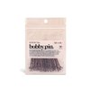 Kitsch Mini Bobby Pins - Hair Pins for Thin Hair | Small Bobby Pins for Girls Hair Accessories | Blonde Bobby Pins for Thick Hair | Hairpins | Bobby Pins Blonde Hair, 45 pcs (Brown)
