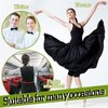 400 Pcs Hair Nets for Women Hair Nets for Food Service Invisible Elastic Edge Mesh 20 Inches Hair Nets, Ballet Dance Hair Bun(Black)