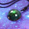 Day Day Up Orgonite Pendant Malachite Green Crystal Orgone Pendant Necklace Reiki Spiritual Healing Energy Jewelry For Women (1)