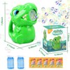 Britik Bubble Machine for Kids 3 4 5 6 Years Old Boys: Bubbles Toys Dinosaur Bubble Machine Bubble Guns for Kids Ages 4-8 Outdoor Toys Gift for 3 4 5 6 7 8 Years Old Boys Girls