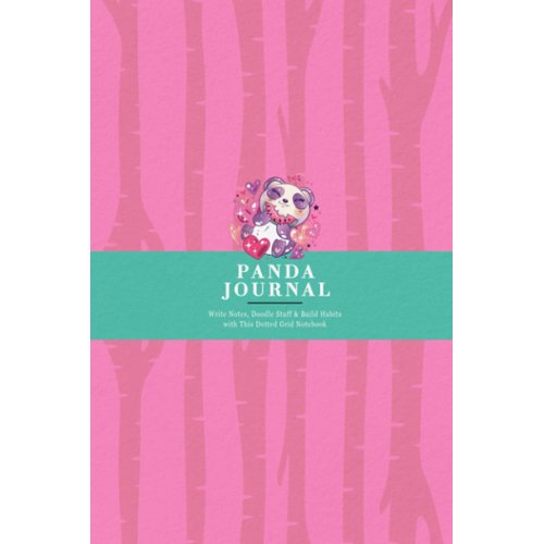 Panda Journal for Kids: Write Notes, Doodle Stuff & Build Habits with This Dotted Grid Notebook | Kawaii Panda Eating a Watermelon