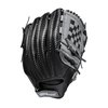 Wilson 2021 A360 12.5" Outfield Baseball Glove - Black/Grey, Right Hand Throw
