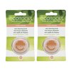 EcoTools Mini Facial Cleansing Brush, Infused with Citrus, Boosts Collagen, Safe for Sensitive Skin, Exfoliates & Clean Pores, Travel Sized, Ecofriendly, Vegan & Cruelty-Free, 2 Count