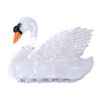 Cute Swan Hair Clip,Acetate Claw Clips,Hair Clips for Women,White