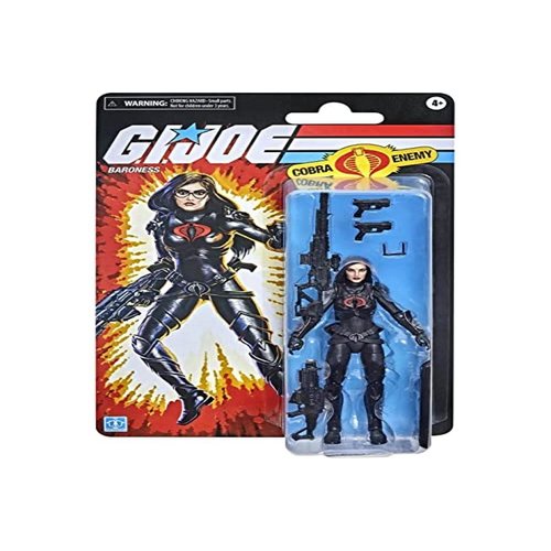 G.I. Joe Hasbro Classified Series Baroness Action Figure Playsets Toy, Multicolor, Single (F47625X00)