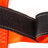 MOTO4U Universal Motorcycle Rear Wheel Tie down Strap in Orange
