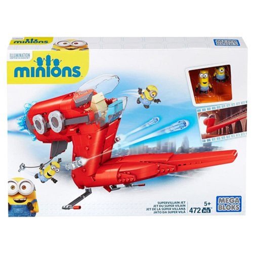 Minions: Mega Bloks Minion Movie Supervillain Jet