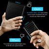 Maitys Lash Tile Glass Pallet Eyelash Crystal Pallet Bigger Size Eyelash Extension Pallet False Lash Tray Strip Adhesive Glue Holder for Eyelash Extensions(5.9 x 3.94 x 0.31 Inch,Transparent)