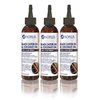 Isoplus Black Castor Oil & Coconut Oil Hair & Scalp Therapy Oil 4 oz 3 Pack