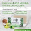 Coco Fiji Soap Bar for Face and Body Infused With Organic Coconut Oil, Cucumber Melon, Essential Oil, Natural Soap for Moisturizing & Pore Purifying Skin, 7 oz,Pack of 2