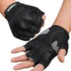 ATERCEL Workout Gloves for Women and Men, Excellent Palm Protection Gym Gloves with Anti-Slip Silicone, Breathable and Durable Weight Lifting Gloves for Powerlifting, Exercise, and Cycling(Black, S)