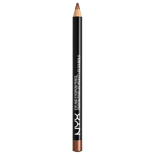 NYX PROFESSIONAL MAKEUP Slim Eye Pencil, Eyeliner Pencil - Cafe (Bronze Brown)