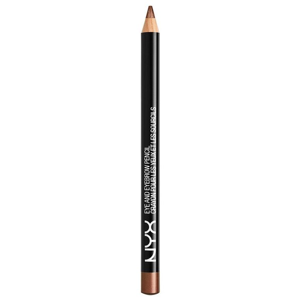 NYX PROFESSIONAL MAKEUP Slim Eye Pencil, Eyeliner Pencil - Cafe (Bronze Brown)