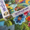 Springbok's Summer Adventure Quilt 1000 Piece Puzzle for Adults Features Imagery of an Amazing and Colorful Quilt Featuring a Summer Scene and The Tools Used to Create It.