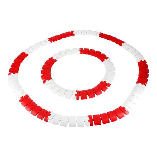 Abendor New 60 Pcs Drift Field Fence Drift Track for 1/28 Wltoys K979 K999 Mini-Z Mini-D Rc Car,Soft Silicone Durable Anti-Scratch Drift Runway Racetrack Decorative Accessories (60 Pcs)