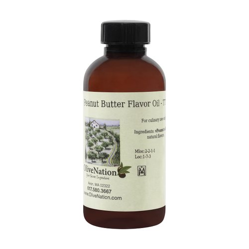 Peanut Butter Flavor Oil - TTB - 32 ounces - Kosher - PG Free - Premium Quality Flavoring for Baking