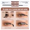 Lash Bond and Seal Eyelash Glue Strong Hold Lash Glue and Sealant Waterproof Long Lasting Eyelash Bond for DIY Eyelash Extensions