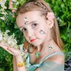 Temporary Tattoos For Kids, 400+ Mixed Styles Kids Tattoos Stickers Set,Mermaid/Dinosaur/Space For Boys And Girls, Glow Party Supplies Goody Bag Stuffers