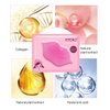 DELISOUL 40 Pack Collagen Crystal Lip Masks,Gold Under Eye Masks Set Natural Moisturizing Gel Anti-Aging Anti Chapped Hydrating Reducing Puffiness Dark Circles Wrinkles Lip Eye Pads for Women and Men