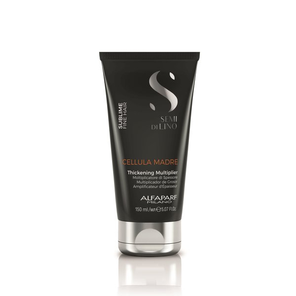 Alfaparf Milano Cellula Madre Hair Thickening Multiplier - Healthy, Shiny Hair Volume, Body & Thickness - Combine with Semi di Lino Beauty Genesis Vials as a Hair Volumizer for Fine Hair (5.07 fl oz)