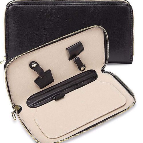 Scissor Pouch Bag Salon Storage Case Holder Hair Stylist Tools Bag Organizer for Hairdressers (Can Hold 4 )