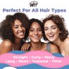 Wet Brush Squirt Detangler Hair Brushes, Dusty Rose - Mini Detangling Comb with Ultra-Soft IntelliFlex Bristles Glide Through Tangles with Ease - Pain-Free Hair Accessories for All Hair Types