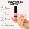 AIMEILI 2 in 1 Nail Glue and Base Gel 15ML for Acrylic Nails, Soak Off U V LED Strong Nail Glue Gel for False Nails and Press on Nails